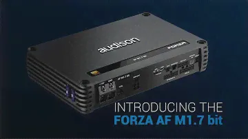 Discover the new Forza AF M1.7 bit subwoofer amplifier with DSP