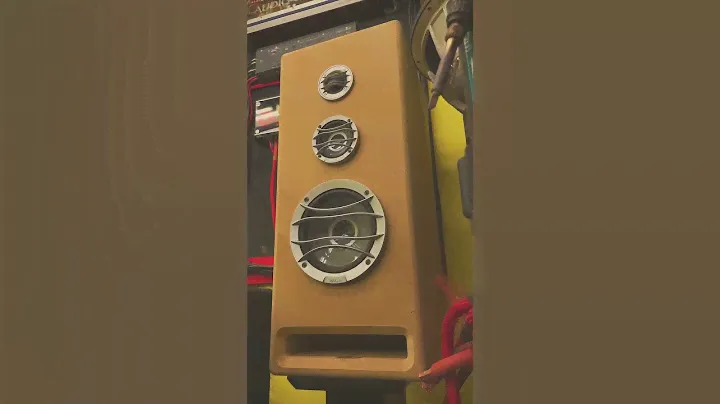 Professional test speaker, AUDISON three-way DIY speaker