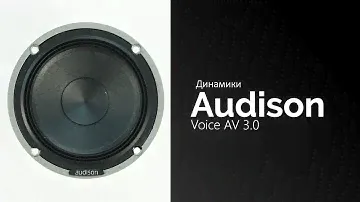 Распаковка динамиков Audison Voice AV 3.0
