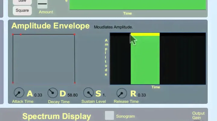 Sound and Synthesis: 3 Envelope