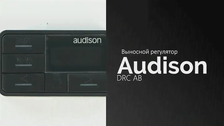Распаковка выносного регулятора Audison DRC AB