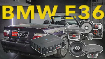 BMW E36 CABRIO SES SİSTEMİ | FOCAL & AUDISON
